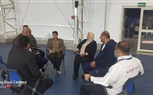 استعدادًا لاستقبال كاس العالم لكرة اليد.. قيادات الشباب والرياضة والاتحاد المصرى يتفقدان صالة برج العرب