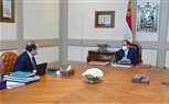الرئيس السيسي يجتمع برئيس المخابرات العامة