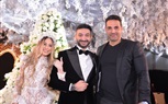 بالصور.. نجوم الفن بزفاف نادر حمدى وسارة حسنى