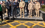‎وزير الرياضة يتفقد الاستعدادات النهائية بالصالة المغطاة بالعاصمة الادارية الجديدة