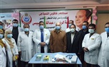 وكيل وزارة الصحة بالشرقية يتلقي لقاح كورونا بعد الإنتهاء من تطعيم كافة الفرق الطبية بأقسام العزل بمستشفي فاقوس 