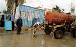 صور.. رؤساء المراكز والمدن يواصلون رفع مياه الأمطار بمدن وقرى كفر الشيخ