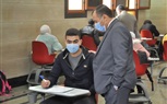 رئيس جامعة كفر الشيخ يواصل تفقده أعمال امتحانات الكليات