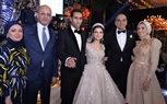 احتفل المنتج ياسر القصراوي بزفاف نجله عمرو إلى العروس هانيا طارق جزر