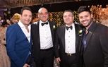 احتفل المنتج ياسر القصراوي بزفاف نجله عمرو إلى العروس هانيا طارق جزر