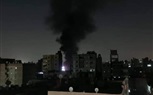 بالصور.. اندلاع حريق هائل في كنيسة مارمينا بالعمرانية