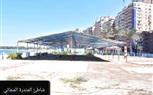 يستقبل رواده خلال ساعات.. شاطئ المندرة المجاني هدية المحافظ للإسكندرانية   