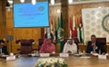 لجنة حقوق الإنسان تعقد مؤتمرا صحفيا بالجامعة العربية