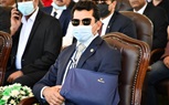 وزير الرياضة ومحافظ بورسعيد يضعان حجر أساس استاد النادي المصري