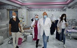 وكيل وزارة الصحة بالشرقية يتابع أعمال التطوير بالجناح الثاني لوحدة الكلي الصناعي بمستشفي أبوكبير 