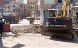 إعادة رصف 4 شوارع بعد الانتهاء من توصيل الغاز الطبيعي في بيلا بكفر الشيخ
