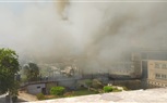 ننشر صور حريق عائمة نيلية بمنطقة الزمالك