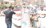 حملة للقضاء على ظاهرة احتلال الأرصفة بكفر الشيخ
