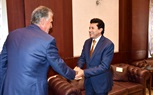 وزير الرياضة يلتقي المدير الفني للمنتخب الوطني لكرة القدم
