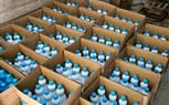   ضبط 2340 زجاجة مياه غازية «فاسدة» ومدير مخزن لتجميعه 2 طن أرز تمويني بكفر الشيخ.. صور