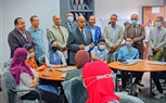 رئيس جامعة المنيا يتفقد برنامج 