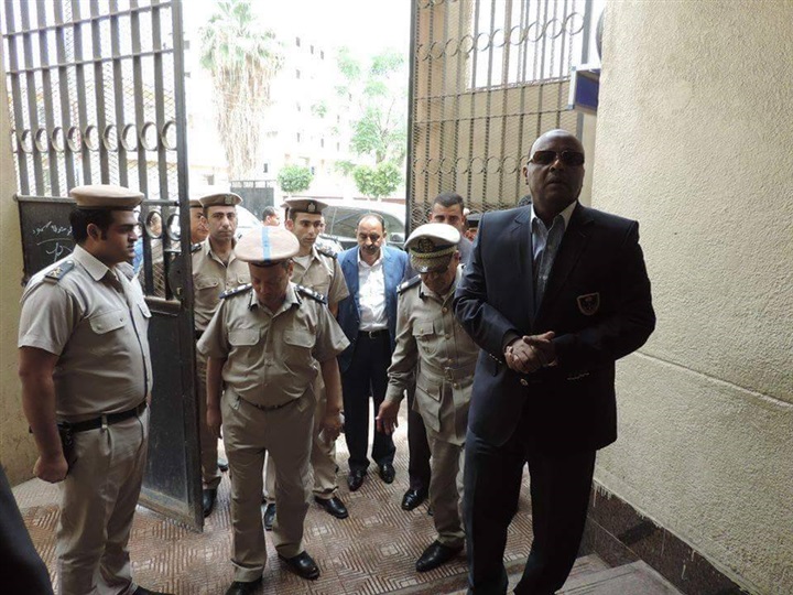 بالصور جولة تفقدية لمدير أمن الغربية للكنائس واقسام الشرطة