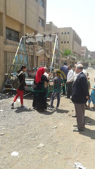  بالصور.. رئيس مدينة شبرا الخيمة يقود حملة لرفع الإشغالات