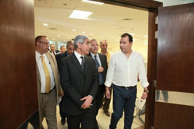 وفد من المجلس الاعلى للجامعات بمحافظة الأقصر لإفتتاح كلية الطب خلال العام القادم