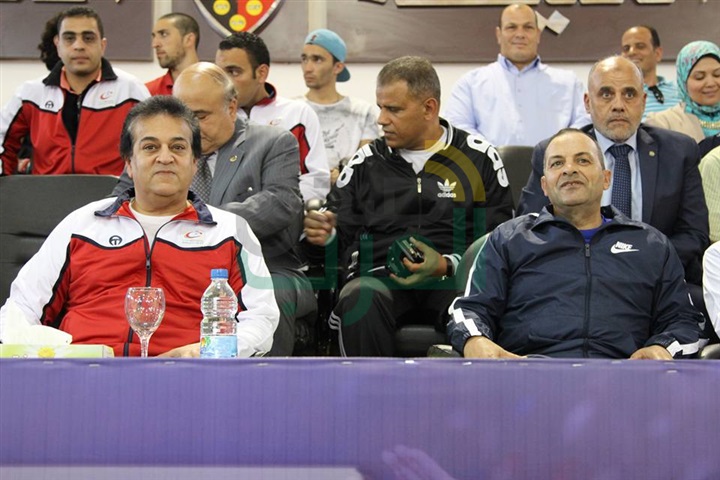 عبد الغفار يزور الكلية الحربية ويشارك الطلاب فى مباريات اليوم الرياضى المشترك 
