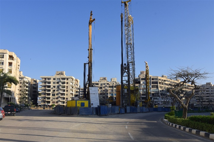 بالصور:  وزير قطاع الأعمال العام يضع حجر الأساس لمشروع التطوير الحضري لمنطقة المعمورة الشاطيء بالاسكندرية