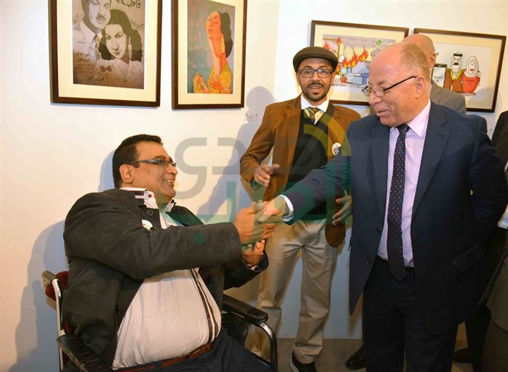 بالصور.. النمنم يفتتح الملتقي الدولي لفنون الكاريكاتير بالصور.. النمنم يفتتح الملتقي الدولي لفنون الكاريكاتير