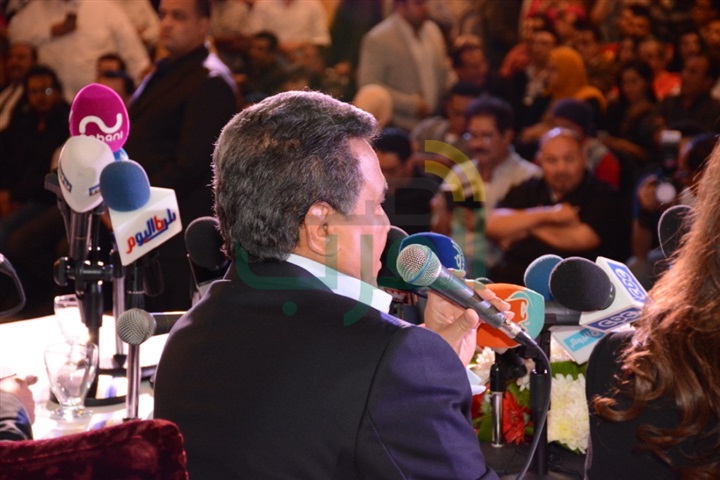 بالصور.. مؤتمر فنان العرب محمد عبده بفندق ماريوت الزمالك بالصور.. مؤتمر فنان العرب محمد عبده بفندق ماريوت الزمالك