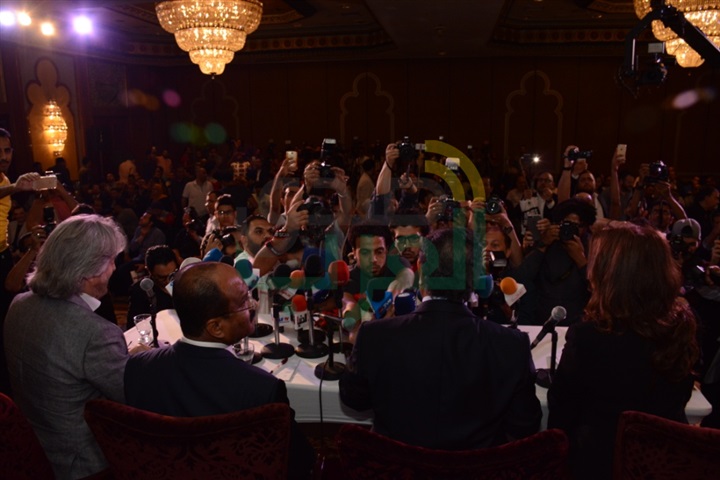بالصور.. مؤتمر فنان العرب محمد عبده بفندق ماريوت الزمالك بالصور.. مؤتمر فنان العرب محمد عبده بفندق ماريوت الزمالك
