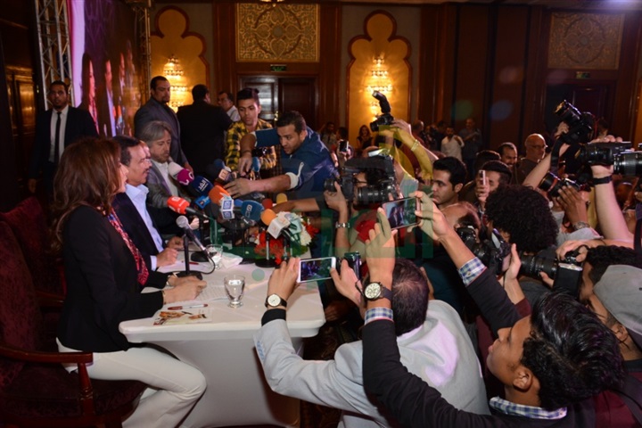 بالصور.. مؤتمر فنان العرب محمد عبده بفندق ماريوت الزمالك بالصور.. مؤتمر فنان العرب محمد عبده بفندق ماريوت الزمالك
