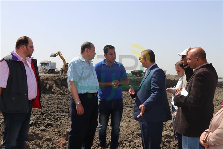 بالصور.. محافظ كفر الشيخ يتفقد كورنيش بحيرة البرلس