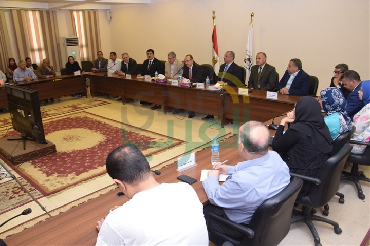 بالصور.. بروتكولات تعاون بين مديرية الإسكان وكلية الهندسة ومحافظة بنى سويف