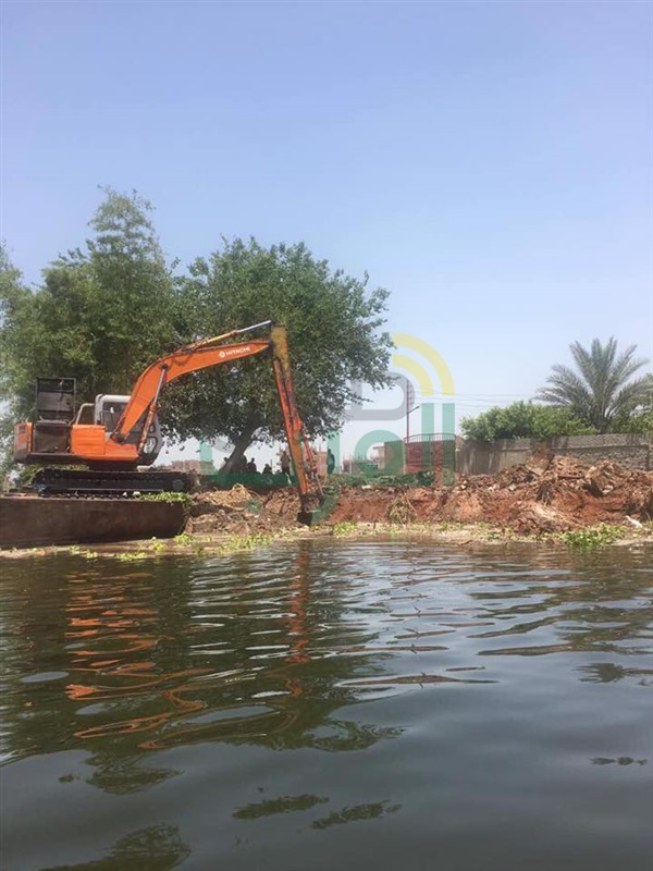 بالصور.."شرطة المسطحات" تطارد المتعدين علي نهر النيل بكفر الشيخ