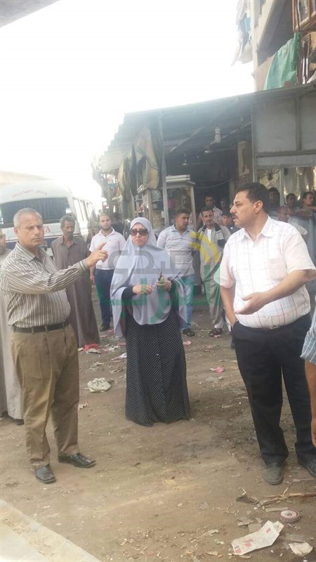 بالصور.. حملة مكبرة لإزالة الإشغالات بشبرا الخيمة