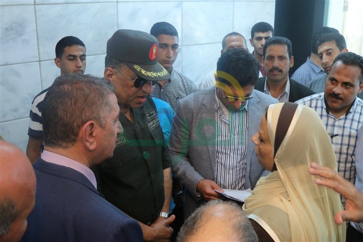 بالصور.. محافظ كفر الشيخ واللواء حمدي بدين يتابعان مستشفى برج البرلس