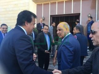 بالصور.. وصول وزير التعليم العالى لجامعة كفر الشيخ