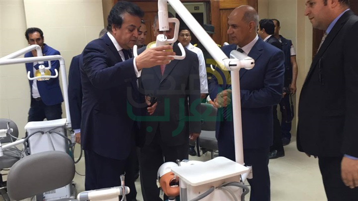 بالصور.. وزير التعليم العالي يفتتح عددًا من المنشآت الجديدة بجامعة كفر الشيخ