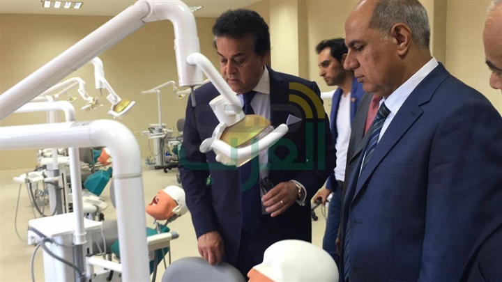 بالصور.. وزير التعليم العالي يفتتح عددًا من المنشآت الجديدة بجامعة كفر الشيخ