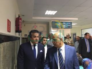 بالصور.. وزير التعليم العالي يفتتح عددًا من المنشآت الجديدة بجامعة كفر الشيخ