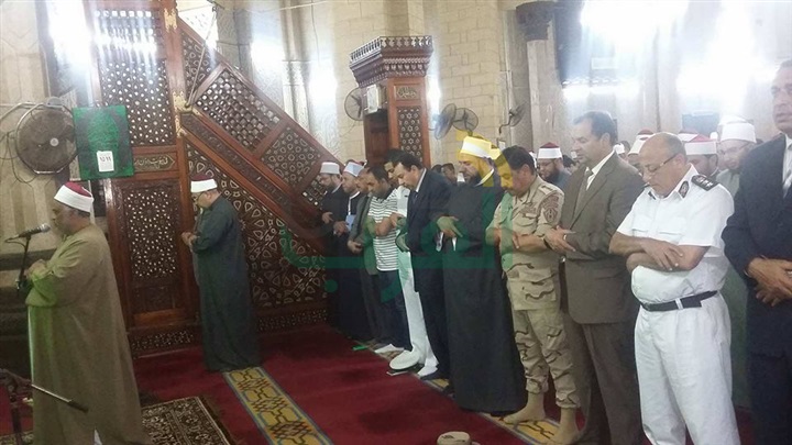 أوقاف الإسكندرية تحتفل بليلة النصف من شعبان بمسجد المرسي أبو العباس