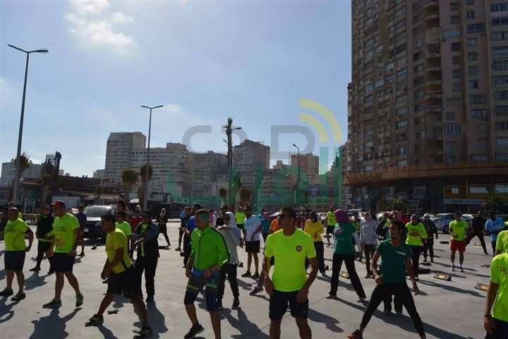 صباح الرياضة الاسكندرية كل جمعة ضمن فاعليات منشطى الرياضة بمديرية الشباب 