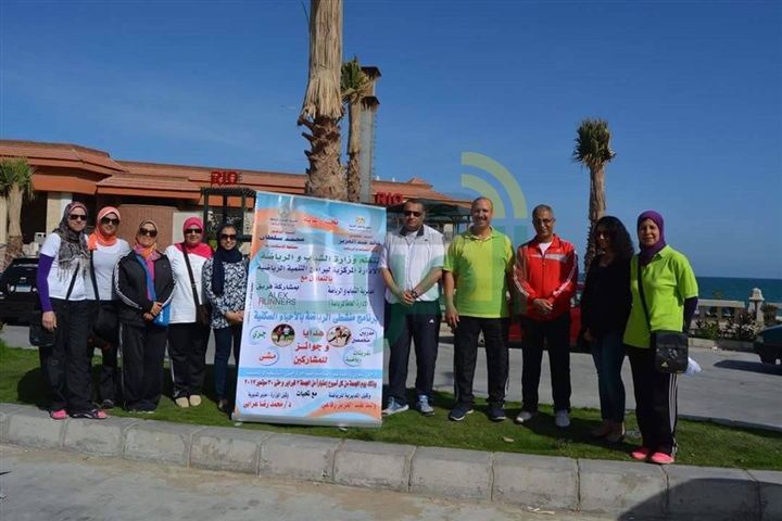 صباح الرياضة الاسكندرية كل جمعة ضمن فاعليات منشطى الرياضة بمديرية الشباب 
