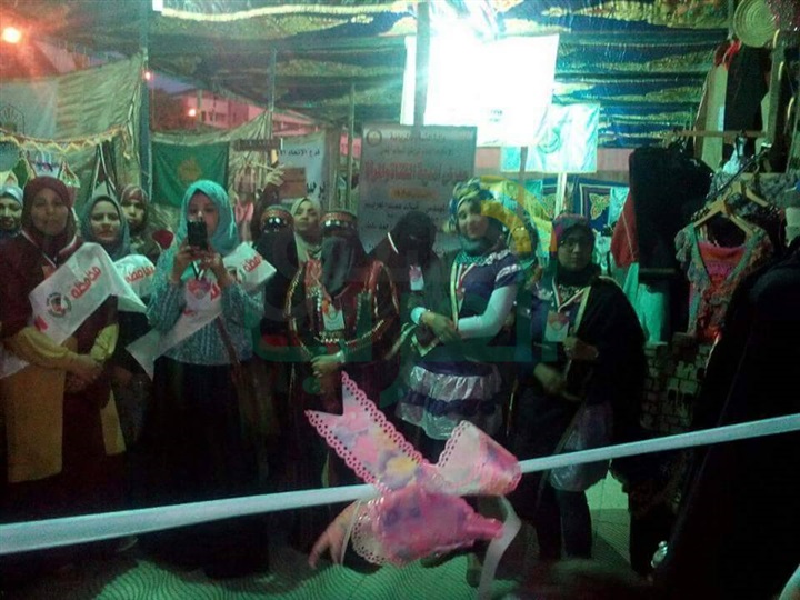 افتتاح معرض أندية الفتاة و المرأة لاتحاد مراكز شباب المدن بالاسكندرية