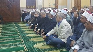 بالصور.. محافظ القليوبية يشارك فى الاحتفال بليلة النصف من شعبان