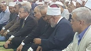 بالصور.. محافظ القليوبية يشارك فى الاحتفال بليلة النصف من شعبان