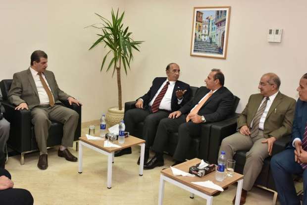 بالصور..افتتاح مقر جديد للبنك الأهلي المصري بأسيوط
