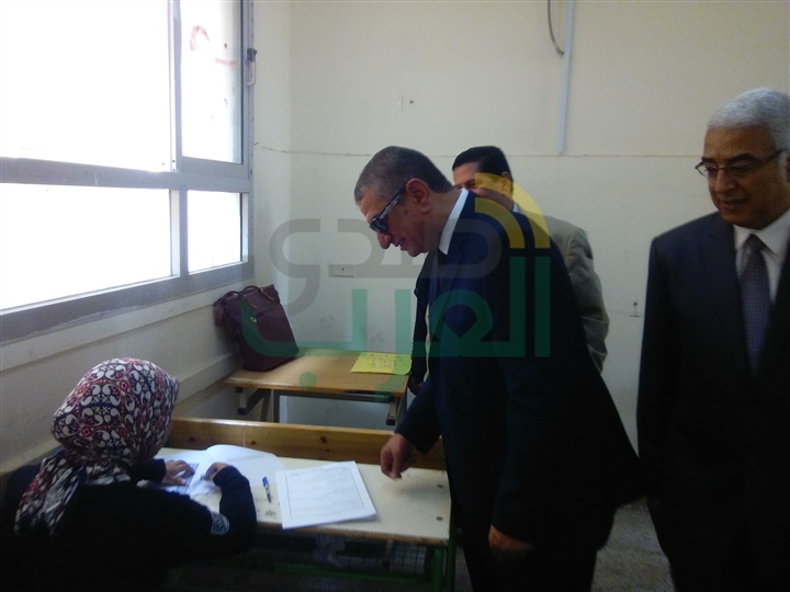 بالصور.. بداية سعيدة في إمتحانات الإعدادية بكفر الشيخ 