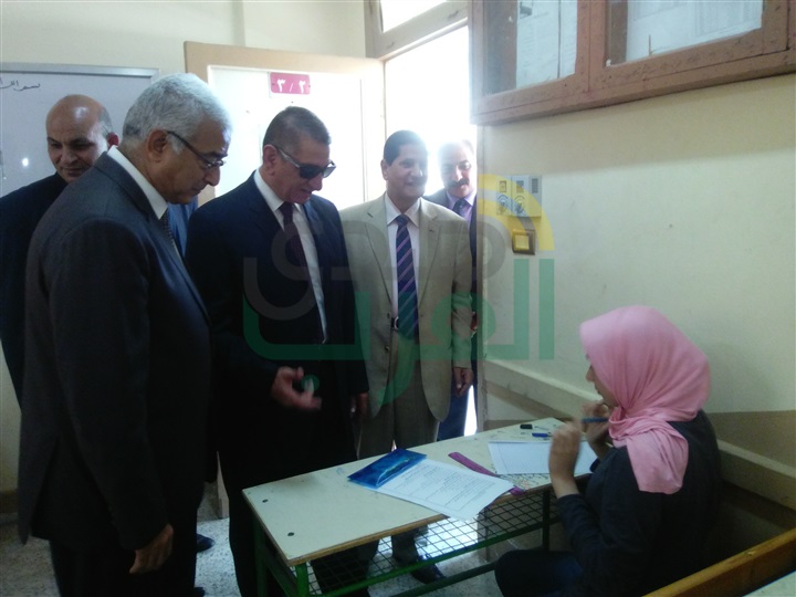 بالصور.. بداية سعيدة في إمتحانات الإعدادية بكفر الشيخ 