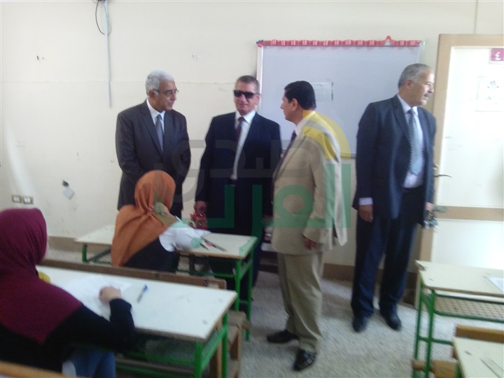 بالصور.. بداية سعيدة في إمتحانات الإعدادية بكفر الشيخ 