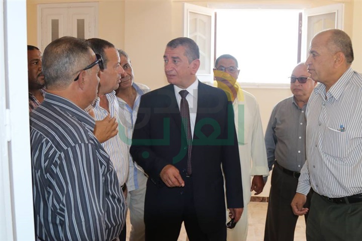 بالصور.. محافظ كفر الشيخ يتفقد أعمال تكريك وتعميق وتكسية بوغاز البرلس بتكلفة 105 مليون جنيه