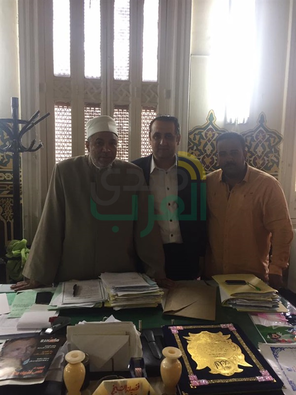 بالصور.. وزير الأوقاف يوافق لصحفى قبطي على ترميم مسجد قريته دعمًا للوحدة الوطنية